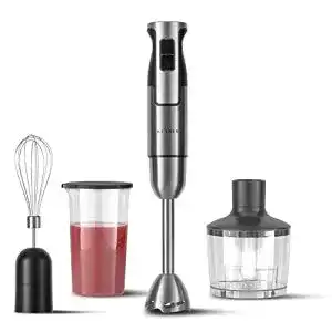 Stabmixer klamer set 800 watt 2023 4 in 1 puerierstab edelstahl