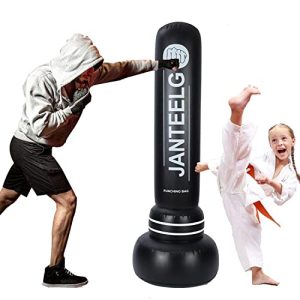 Standing punching bag JANTEELGO punching bag for children from 6 years