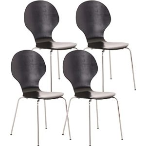 Stolice za slaganje CLP 4X stolica za slaganje Diego, ergonomskog oblika