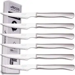Steakmesser arcos fleischmesser set 6 stueck