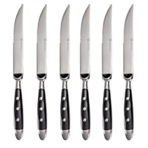 Couteaux à steak GRÄWE 6 pièces série 'Nuremberg' forgés