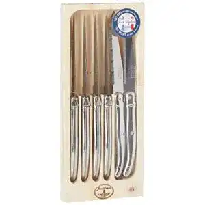 Steakmesser jean dubost laguiole 97600 6 stueck edelstahl