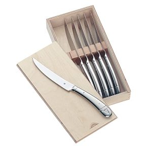 Biftek bıçağı WMF 6'lı set, pizza bıçağı, Cromargan paslanmaz çelik