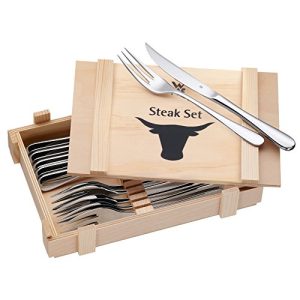 Steakmesser WMF Steakbesteck 12-teilig, Steakbesteck-Set