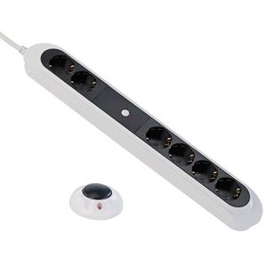 Power strip with remote control revolt multiple socket