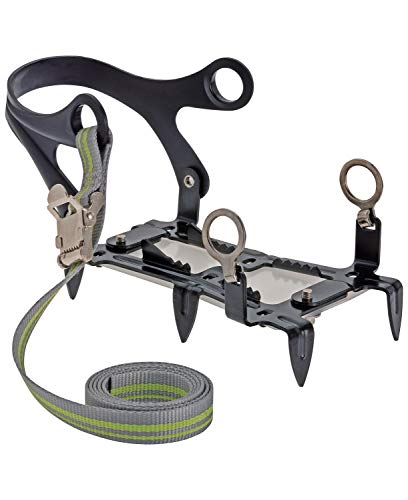 Steigeisen EDELRID 6 Point Grödel, Lead, One Size, 719010001530 - steigeisen edelrid 6 point groedel lead one size 719010001530