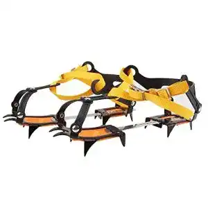 Steigeisen namvo 10 zaehne mit snowboard schweissen kette