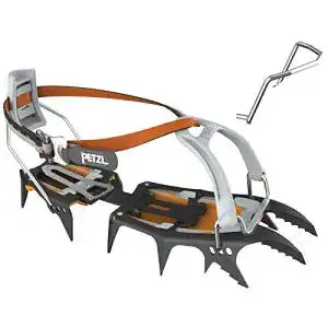 Steigeisen petzl erwachsene verticality orange schwarz 36 50