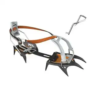 Steigeisen petzl irvis leverlock universal orange t03a llu