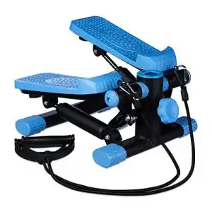 Stepper relaxdays verstellbarer widerstand mit expander tacho