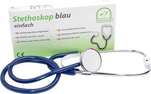 Stethoskop Medi-Inn+ Medi-Inn Flachkopf, ultraleicht, nickelfrei