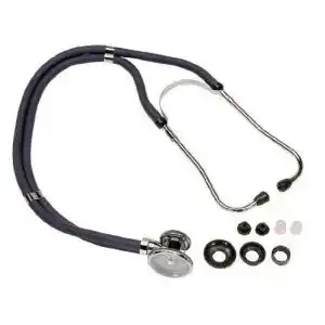 Stethoskop medical impex doppelschlauch rappaport schwarz
