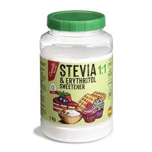 Stevia sockerersättning Castello sedan 1907 Stevia + erytritol 1:1