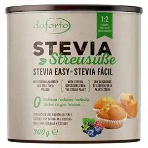 Stevia zuckerersatz daforto stevia streusuesse 300 g