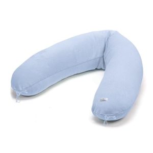 Nursing pillow Minky Mooh XXL organic cotton with kapok filling