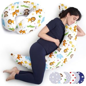Almohada de lactancia Niimo XXL almohada de embarazo almohada para dormir de lado