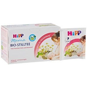 شاي الرضاعة HiPP Babysanft HiPP Mama عضوي، عبوة من 6 (6 × 30 جم)
