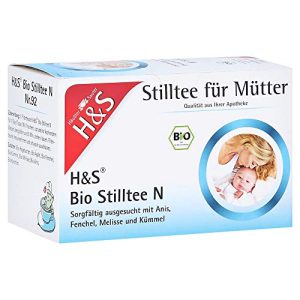 Sacos de filtro para chá de amamentação H&S Bio N, 20X1.8 g
