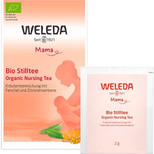 Chá de amamentação WELEDA Mama, chá de produção de leite para cosméticos naturais