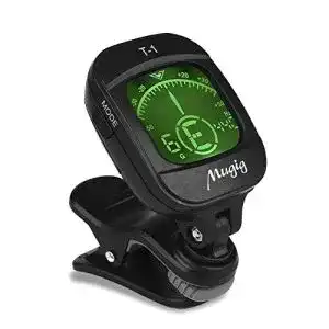 Stimmgeraet mugig clip on tuner fuer gitarre ukulele bass geige