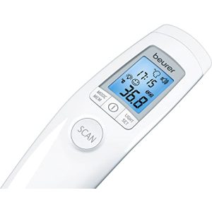 Termômetro de testa Beurer FT 90 infravermelho sem contato