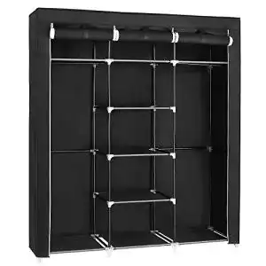 Stoffschrank songmics kleiderschrank faltbare garderobe