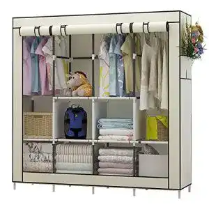 Stoffschrank udear kleiderschrank einfach aus stoff faltschrank