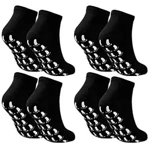Stoppersocken fangehong 4 paare yoga socken anti rutsch