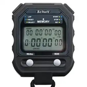 Stoppuhr schuett stoppuhren schuett pc 71 zweizeiliges display
