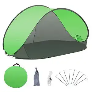 Strandmuschel duhome pop up strandzelt uv schutz wurfzelt