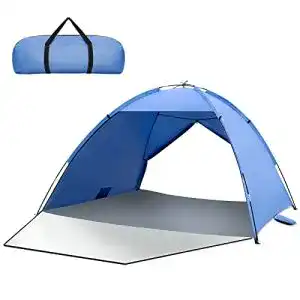 Strandmuschel haoyao 2 4 personen uv schutz 50 xxl