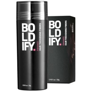 Boldify Scatter Hair pour cheveux clairsemés (brun foncé)