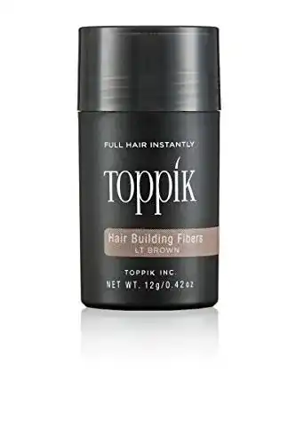 Haarfasern Toppik in Hellbraun für Volumen und Fülle