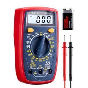Current meter AstroAI Digital Multimeter with Ohm Volt Ampere