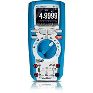 Strommessgeraet peaktech 3440 true rms digital multimeter