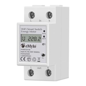 Electricity meter eMylo Smart WiFi energy meter, single-phase DIN