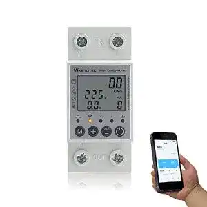 Stromzähler - stromzaehler ketotek smart 1 phasig hutschiene digitale lcd