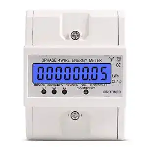 Stromzaehler mirthbuy digitaler mit lcd 3 phasen 4 draht