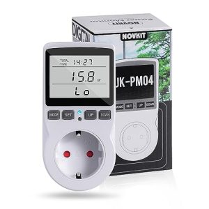 Electricity meter NOVKIT energy cost meter, socket