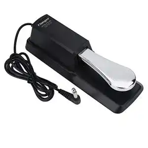Sustain pedal dilwe keyboard sustain pedal universal digital