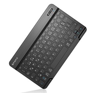 Tablet-Tastatur Fintie Ultra Dünn (4mm) Bluetooth Tastatur - tablet tastatur fintie ultra duenn 4mm bluetooth tastatur