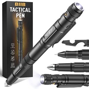 Tactical Pen BIIB Gifts for Men, Multitool Tactical Pen
