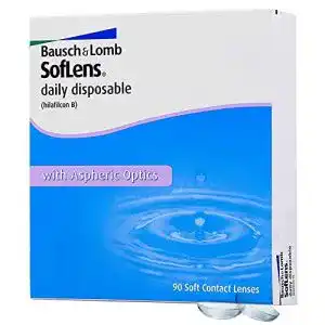 Tageslinsen bausch lomb soflens daily disposable sphaerisch