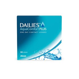 Lentes diárias Dailies AquaComfort Plus macias, 90 peças, BC 8.7 mm