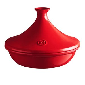 Tajine Emile Henry Interhal 349532 Keramik rote E-Box, 3,5 L