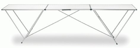 Mesa para papel pintado aluminio/acero - Mesa para papel pintado aluminio acero