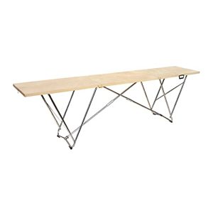 ASKON Kühnel Profi table à papier peint en bois, 80 cm, structure en aluminium