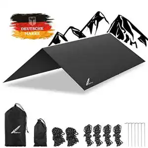 Tarp armyou 3x3m wildness edition ultraleicht waterrepell