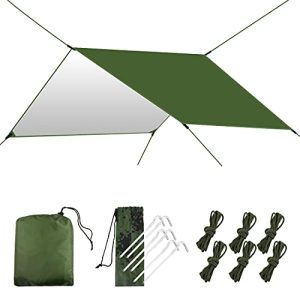 Tarp LAMA Zeltplane wasserdicht 3x3m Camping Zelt