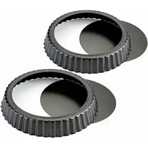 Tarteform chenxi gueker 2 stueck mit hebeboden quicheform